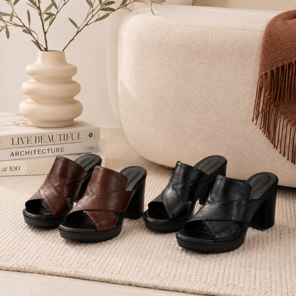 Wyndoria - Supportive Heeled Sandals