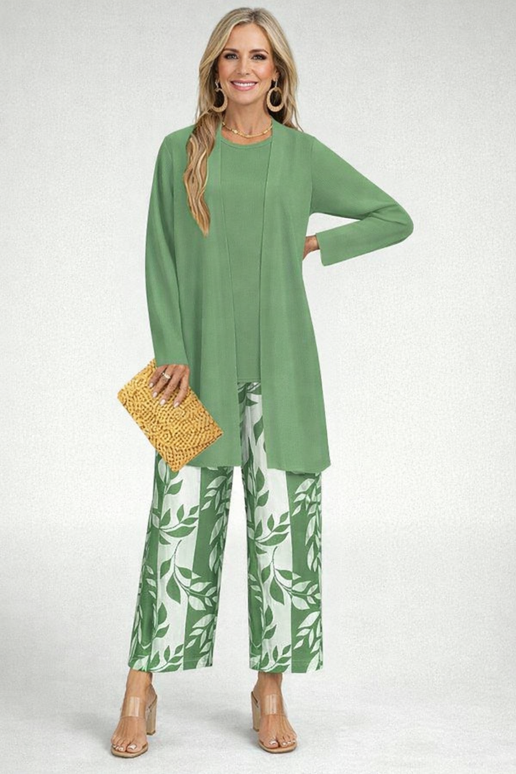 Petralyn - Soft-Touch Layered Three-Piece Set