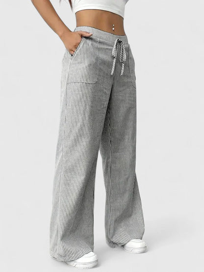 Chelsea - Soft-Touch Drawstring Trousers