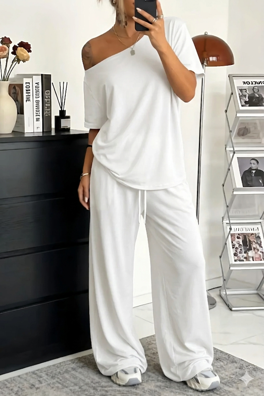 Cosima - Loose Fit Top and Trousers Set