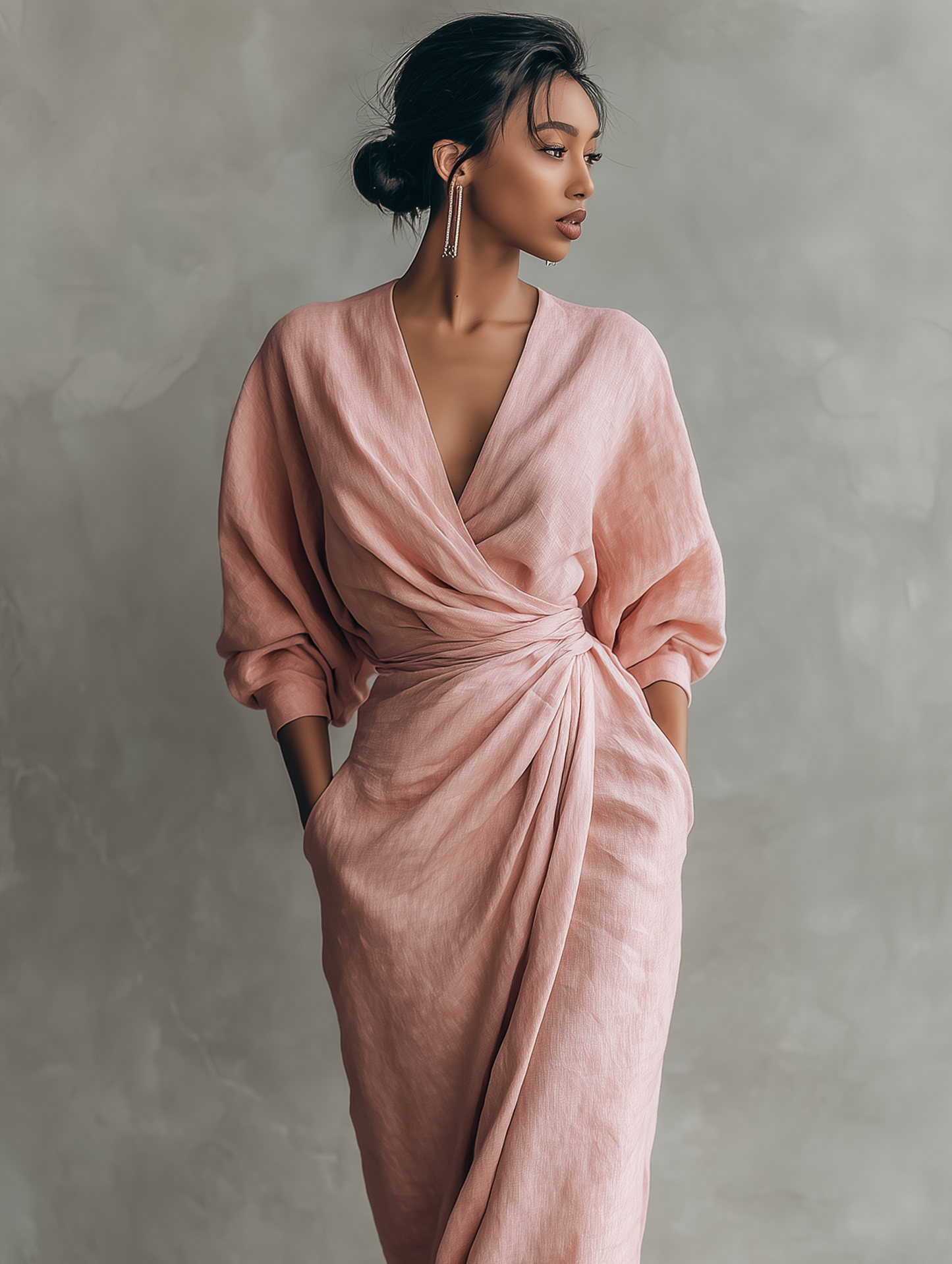 Damaris - Breezy Linen Maxi Dress