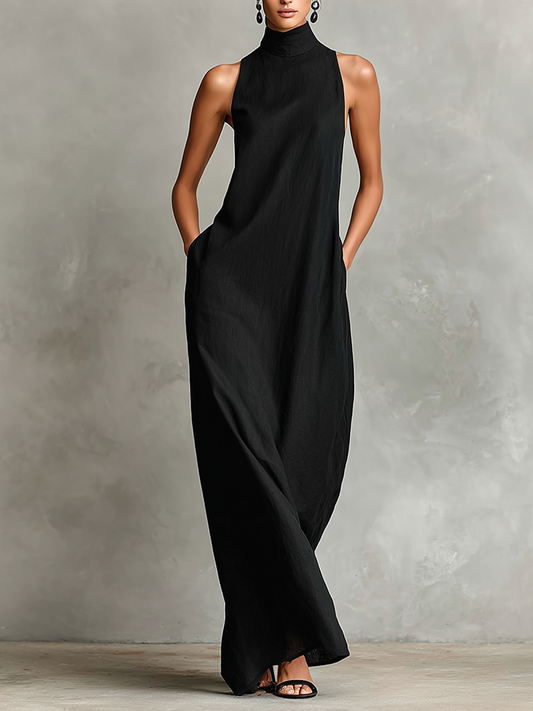 Tabitha - Premium Linen Maxi Dress