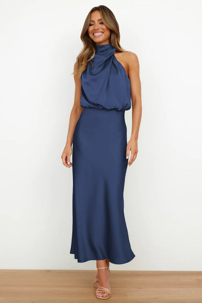 Theodosia - Draped Maxi Dress