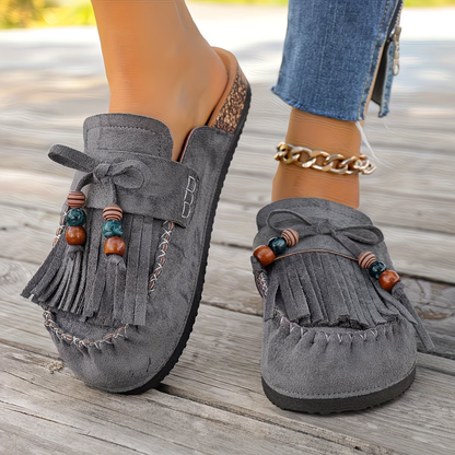 Quinara - Embellished Slip-On Moccasins