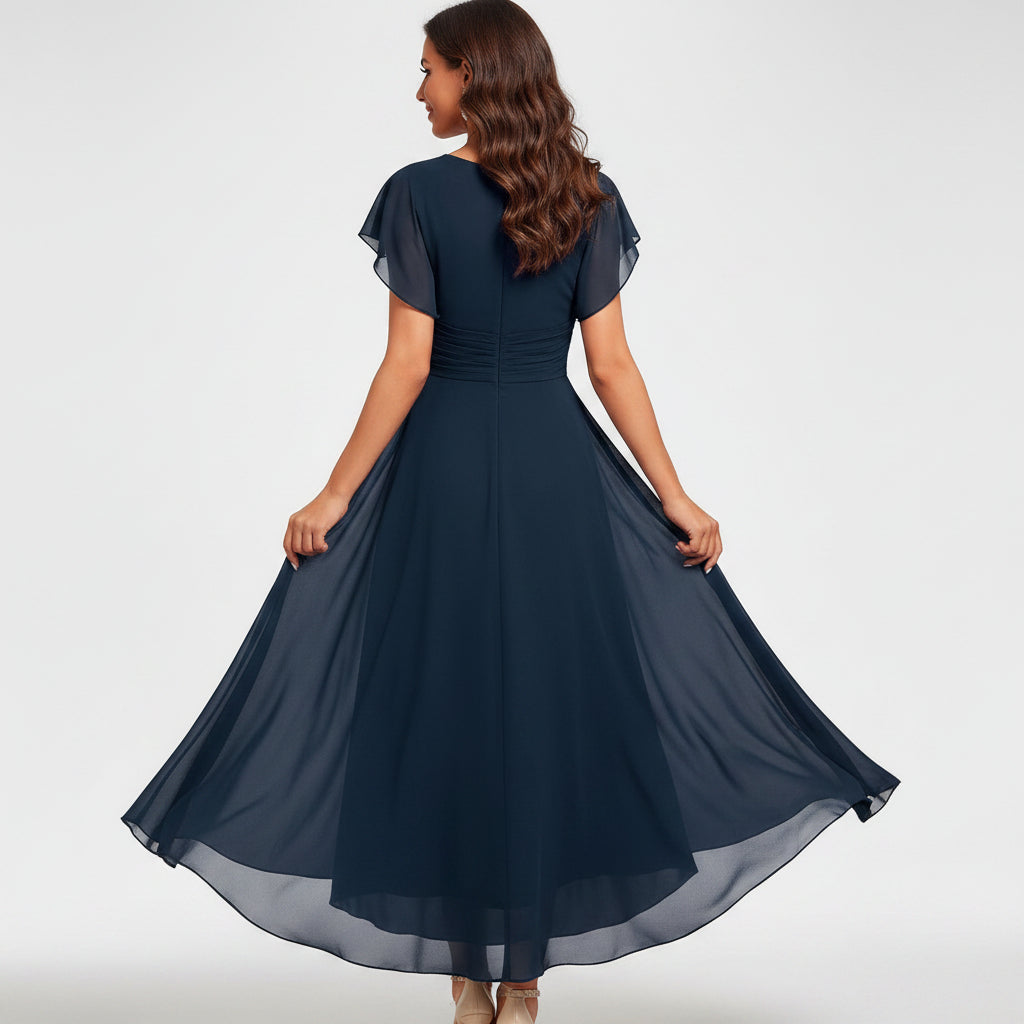 Quenara - Elegant A-Line Evening Dress