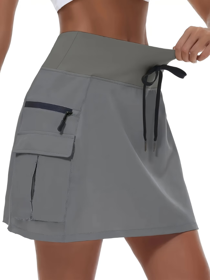 Amina - Performance High-Waist Skort