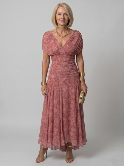 Galatea - Lightweight Off-Shoulder Midi Dress