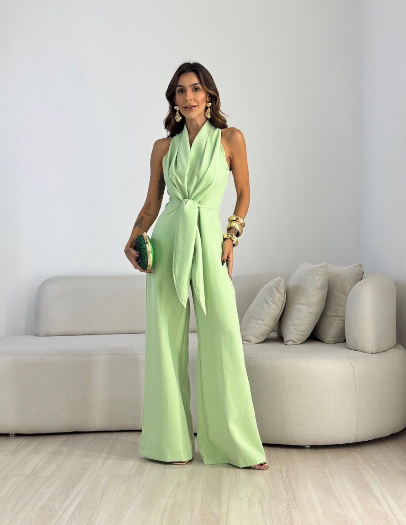 Ismerie - Fluid Wide-Leg Jumpsuit
