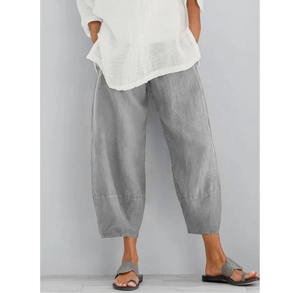 Pearl - Breezy Linen Trousers