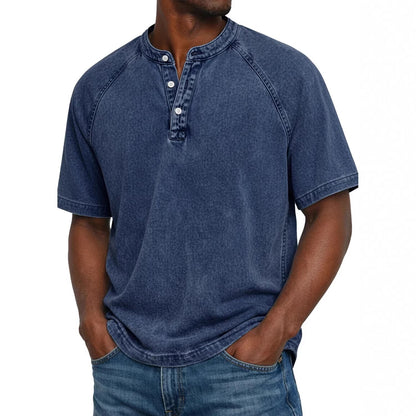 Flynn - Soft-Touch Vintage-Washed T-Shirt
