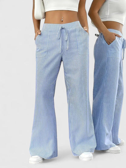 Chelsea - Soft-Touch Drawstring Trousers