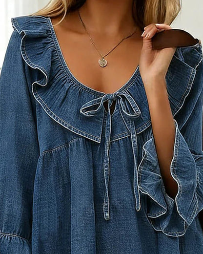 Aislinn - Airy Ruffle Blouse