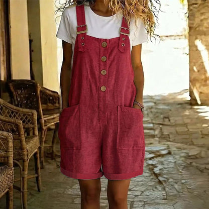 Kiara - Lightweight Utility Jumpsuit