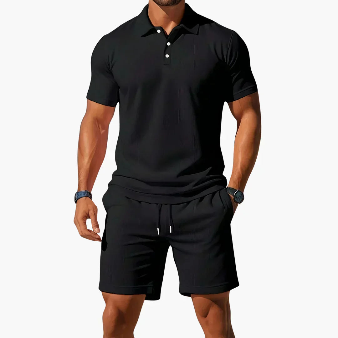 Damian - Breathable Polo Set