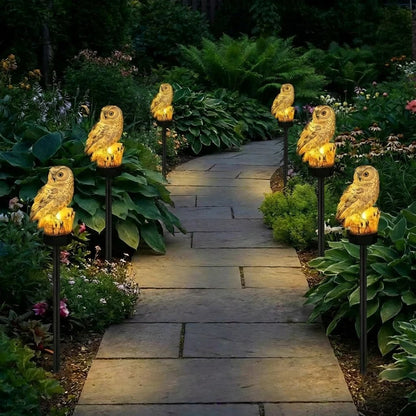 Amora - Owl Decorative Garden Lamp
