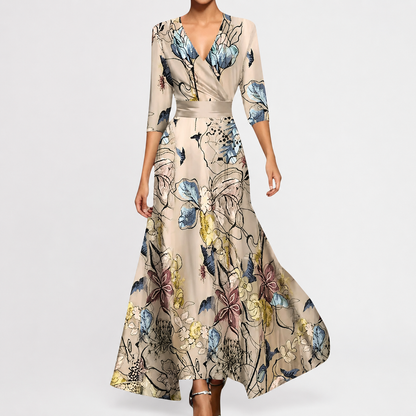 Floriana - Soft-Touch Maxi Dress