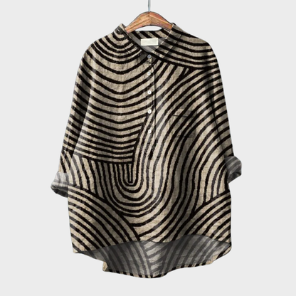 Primrose - Artful Long-Sleeve Blouse