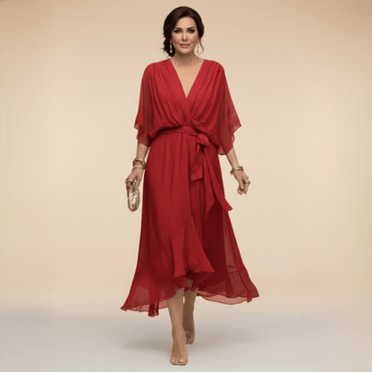 Mirabelle - Airy V-Neck Dress