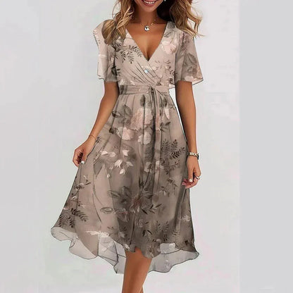 Falyne - Breezy Midi Dress