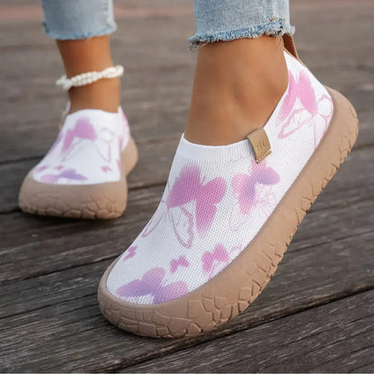 Allegra - Cushioned Slip-On Sneakers