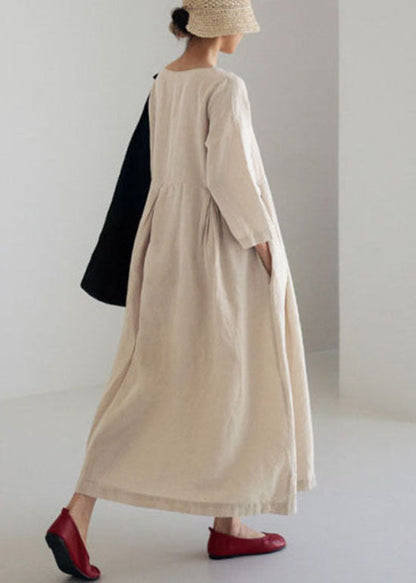 Olive - Breezy Patchwork Dress