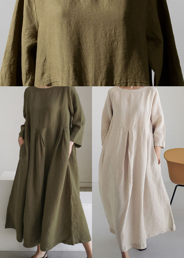 Olive - Breezy Patchwork Dress