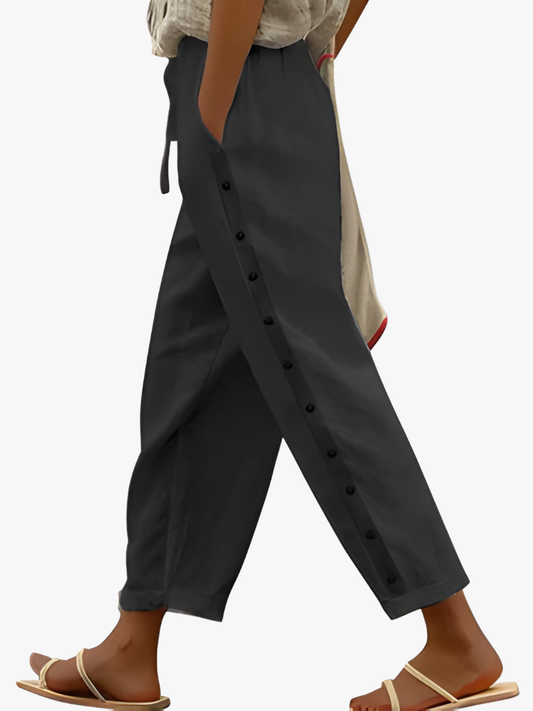 Violetta - Breathable Cropped Trousers