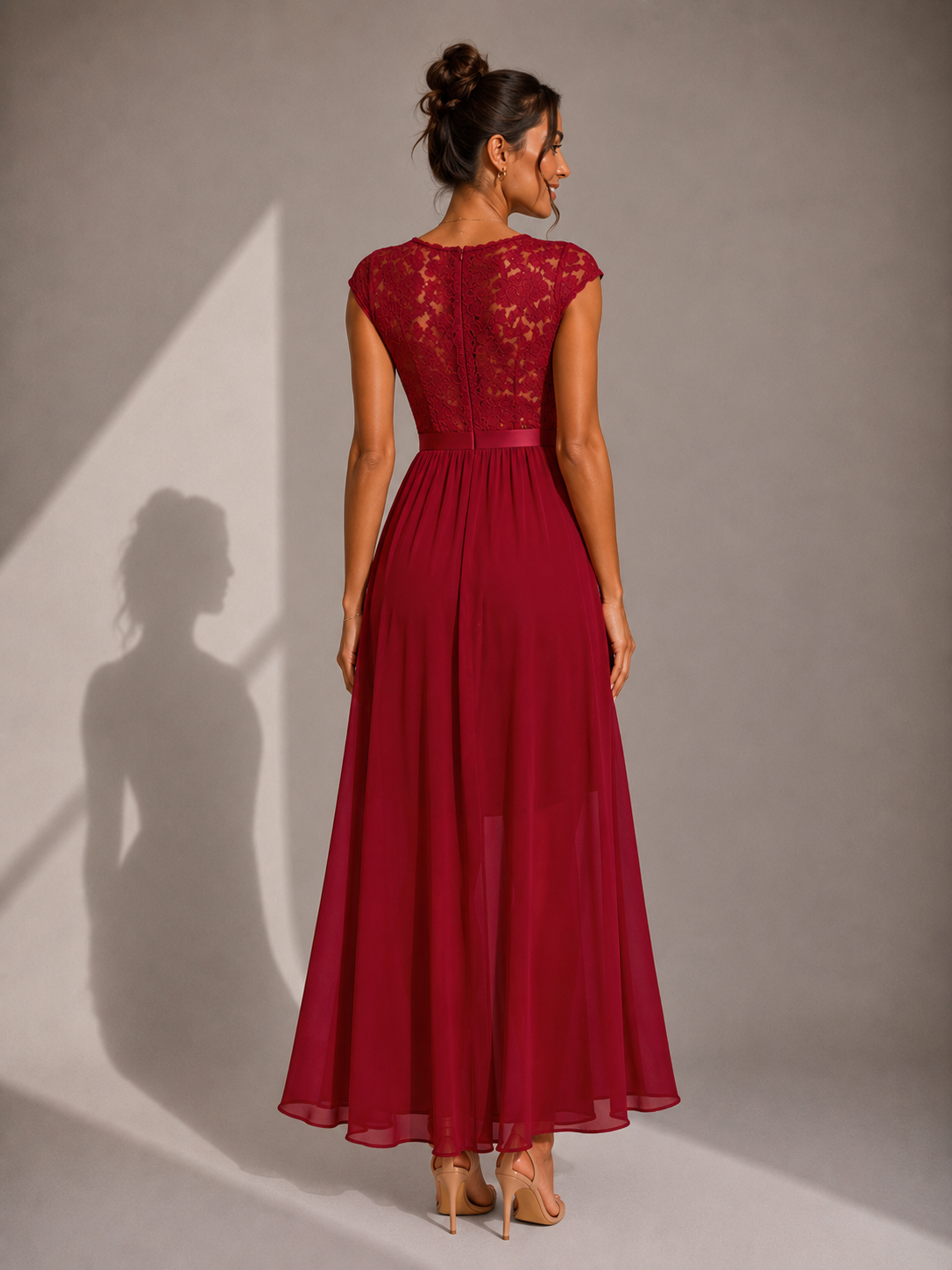 Capri - Elegant A-Line Maxi Dress