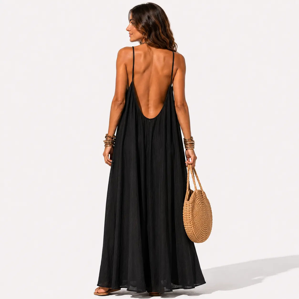Melody - Soft-Touch V-Neck Wrap Midi Dress