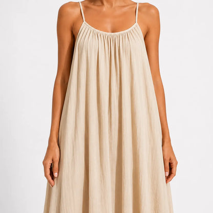 Melody - Soft-Touch V-Neck Wrap Midi Dress