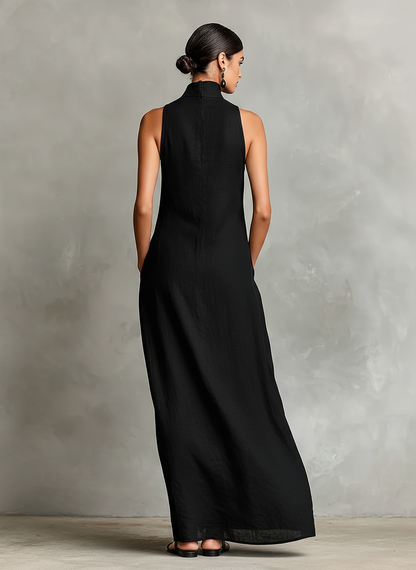 Tabitha - Premium Linen Maxi Dress