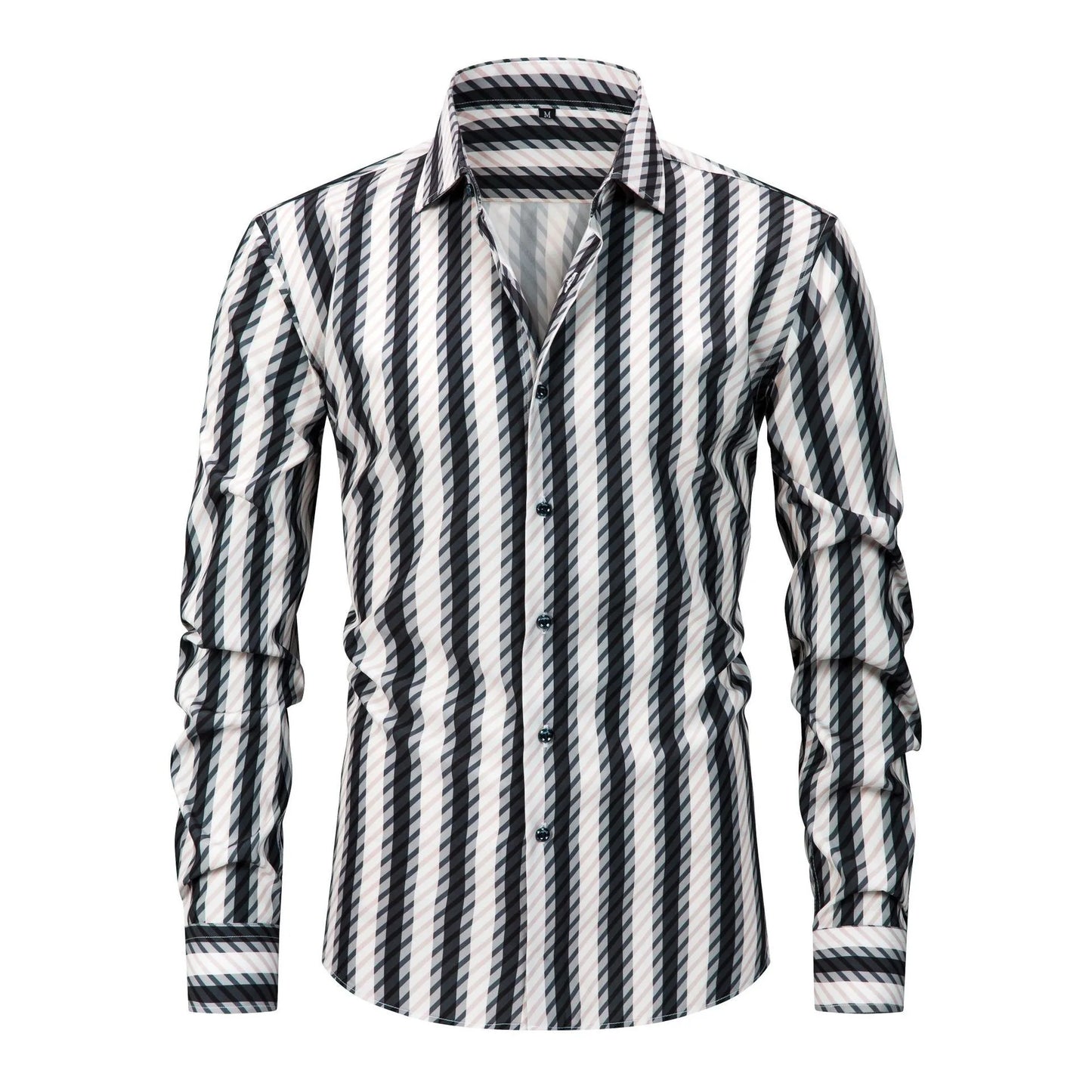 Cormac - Striped Button Up Shirt