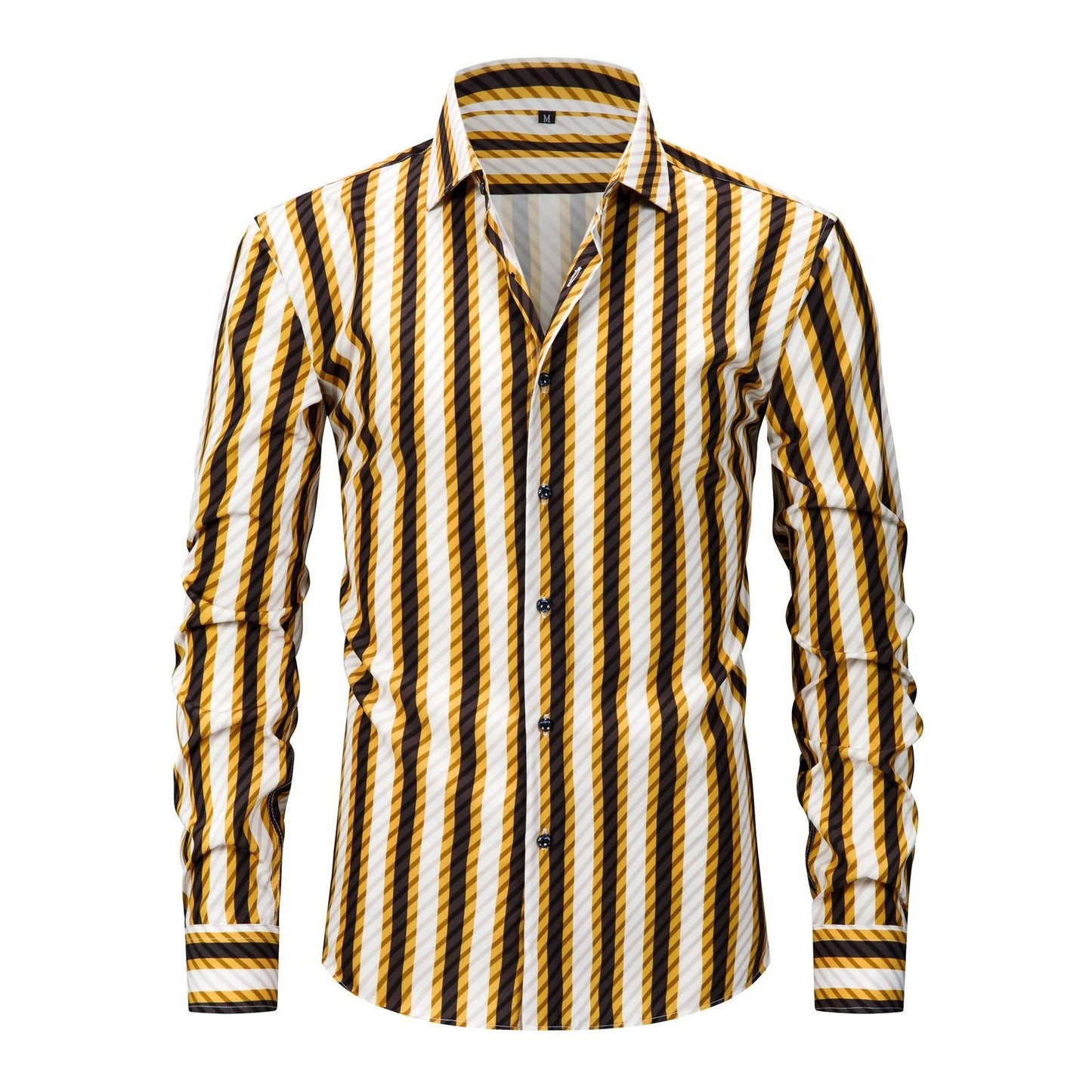 Cormac - Striped Button Up Shirt