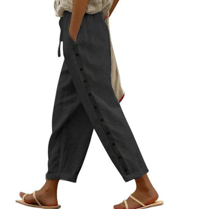 Violetta - Breathable Cropped Trousers