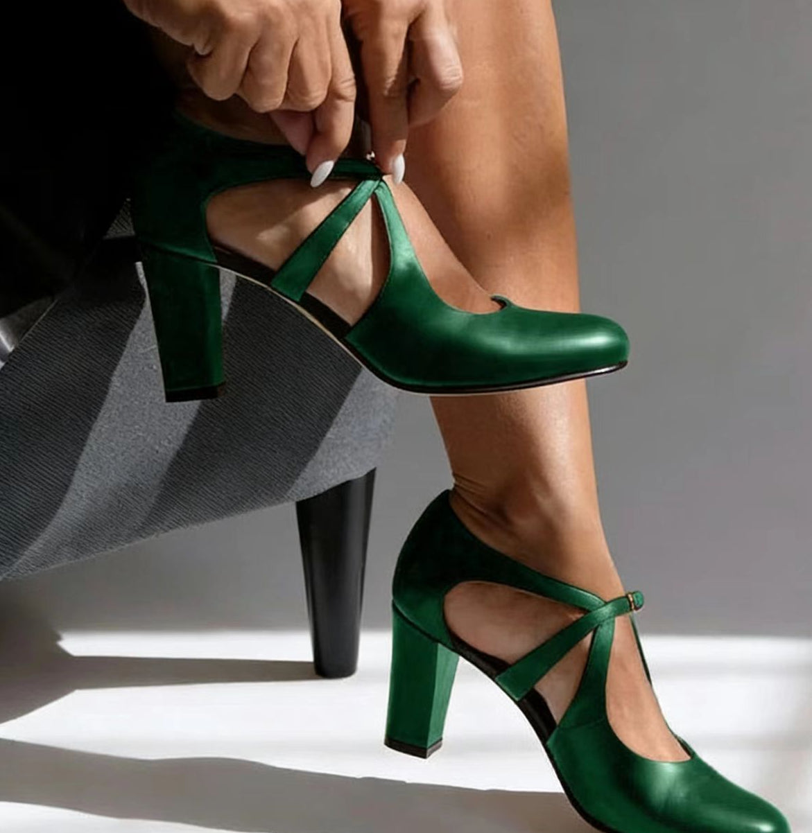 Elspeth - Cushioned Block Heels