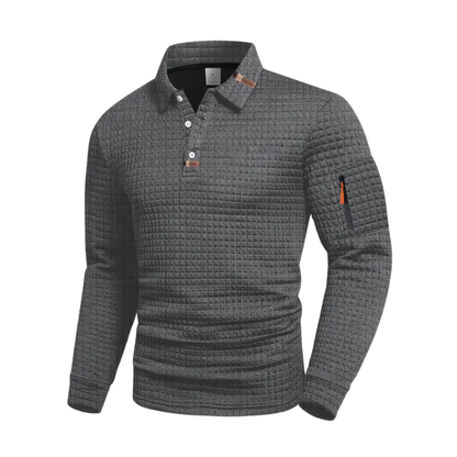 Reeve - Textured Polo Shirt