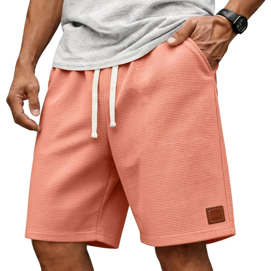 Garenix - Textured Athleisure Shorts