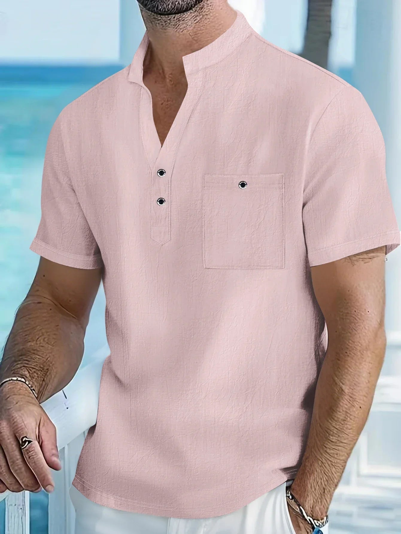 Edric - Textured Summer Shirt