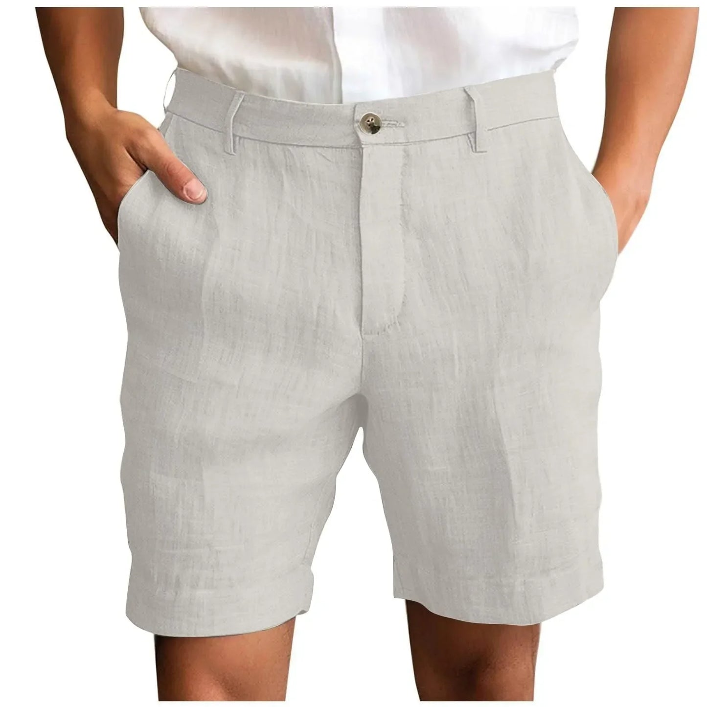 Nestor - Tailored Linen Shorts