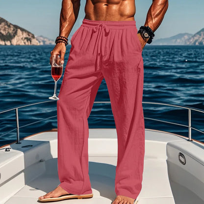 Pierce - Breezy Drawstring Trousers