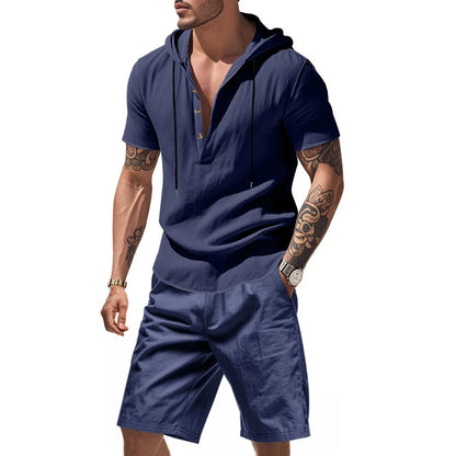 Dylan - Breathable Hoodie & Shorts Set
