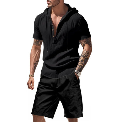 Dylan - Breathable Hoodie & Shorts Set