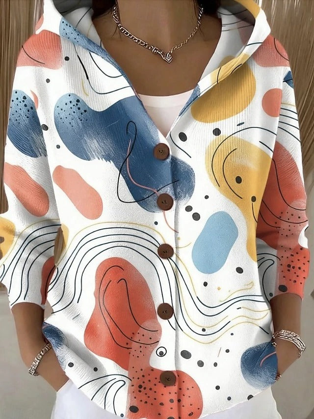 Galirae - Hooded Button Down Shirt