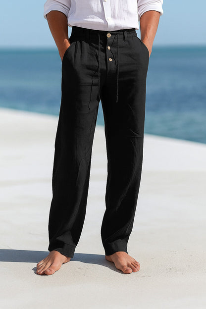 Kenneth - Lightweight Linen Trousers