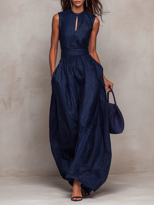 Iskra - High Neck Wide Leg Jumpsuit