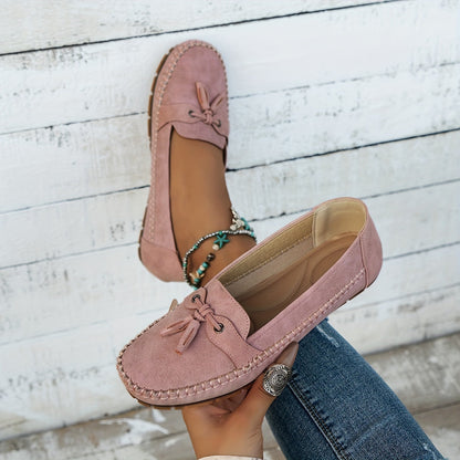 Stella - Cushioned Tassel Loafers