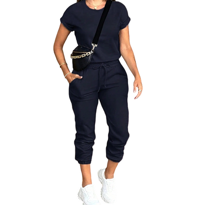 Tovelle - Casual Top and Jogger Trousers Set