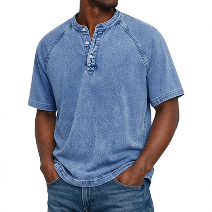 Flynn - Soft-Touch Vintage-Washed T-Shirt