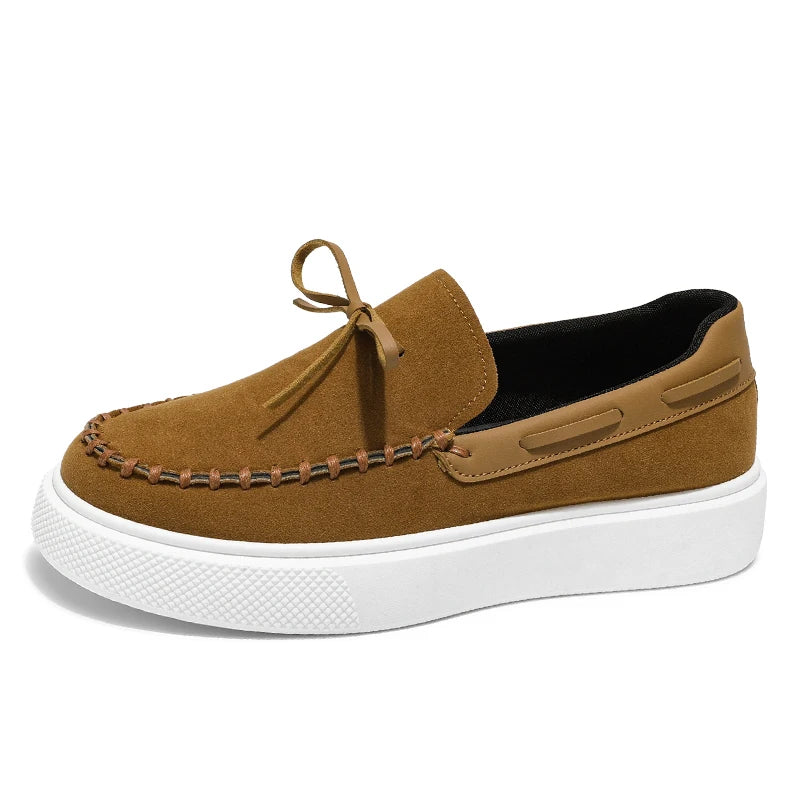 Reed - Tassel Slip On Platform Loafers