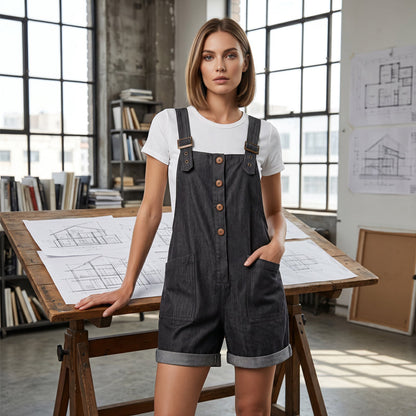 Kiara - Lightweight Utility Jumpsuit
